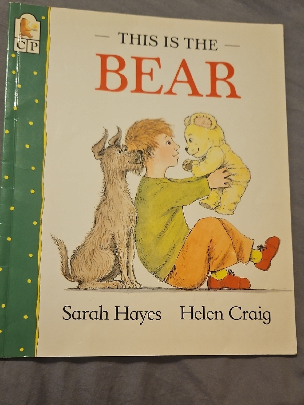 This Is The Bear - Children's Book - Yellow Bear Illustration